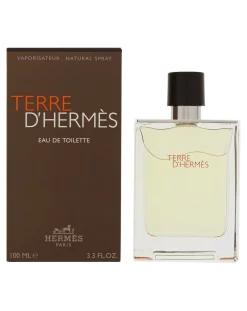 Hermes Terre d Eau De Toilette Spray For Him
