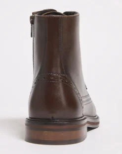 Jacamo Hi Shine Leather Formal Boot Wide