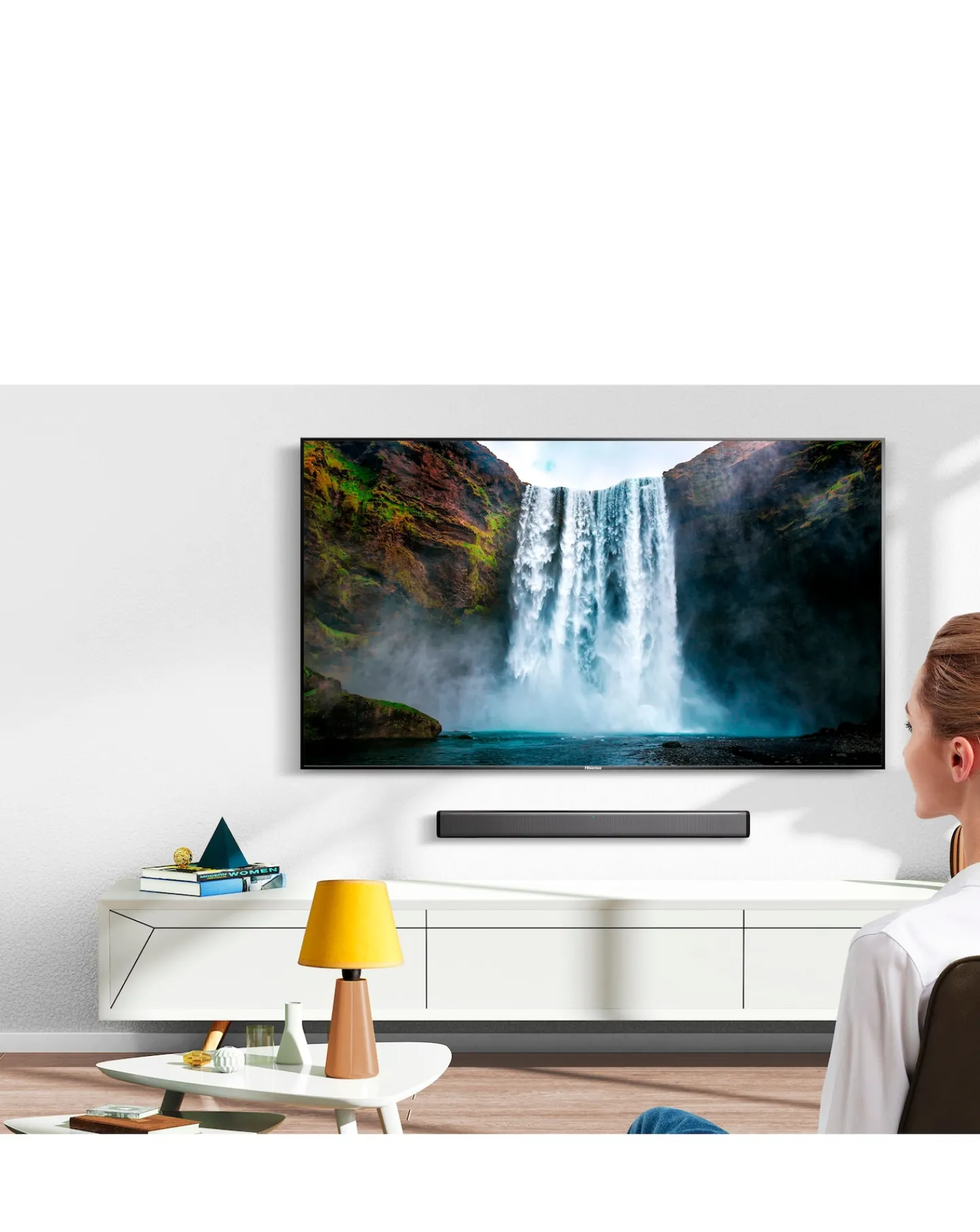 Hisense HS214 2.1ch 80W All-in-One Soundbar & Speaker