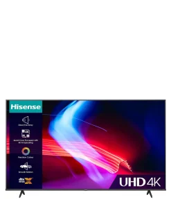 Hisense 55in 55A6KTUK Smart 4K UHD HDR TV with VDTS Virtual:X & Freeview Play