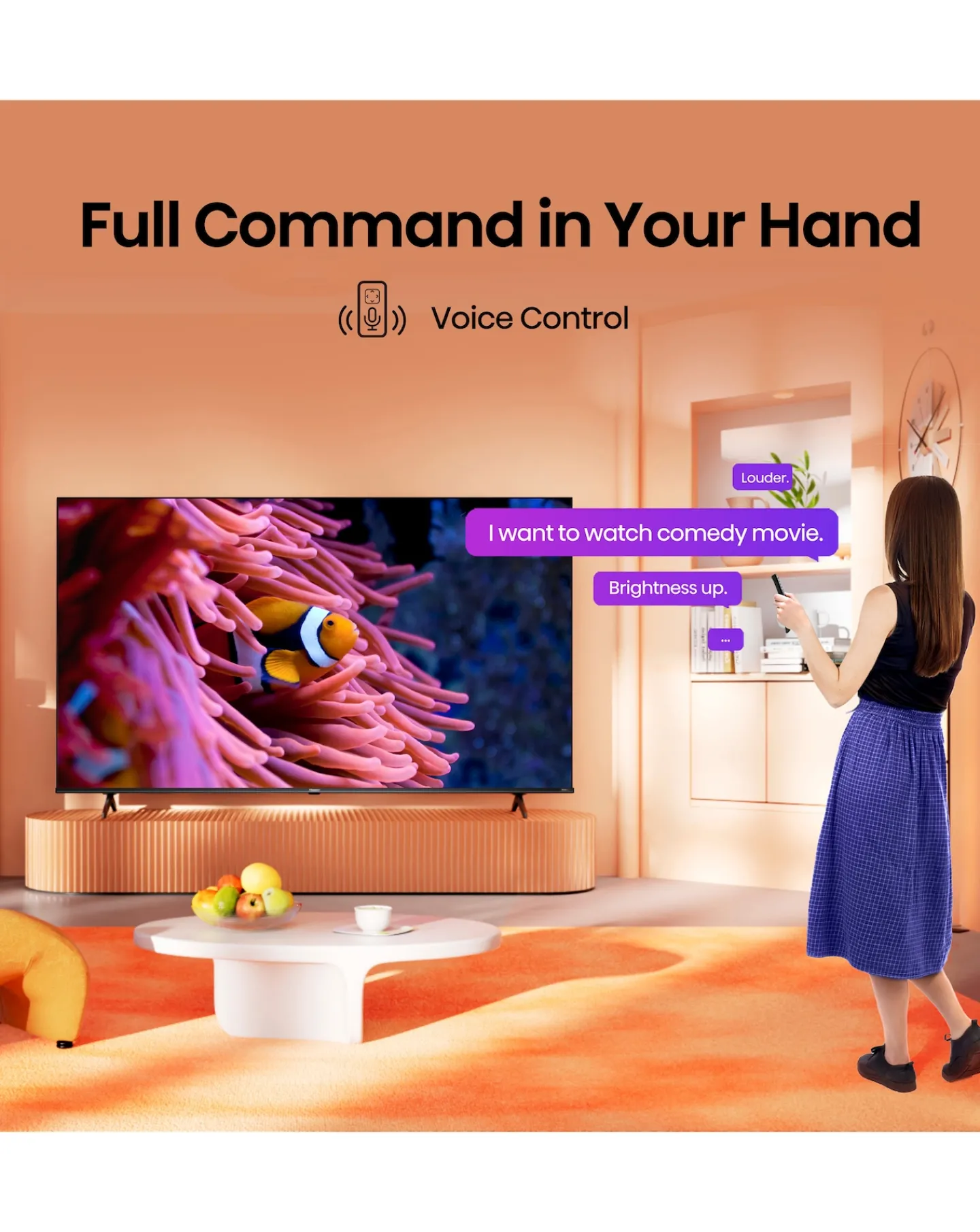 Hisense 55in 55A6KTUK Smart 4K UHD HDR TV with VDTS Virtual:X & Freeview Play