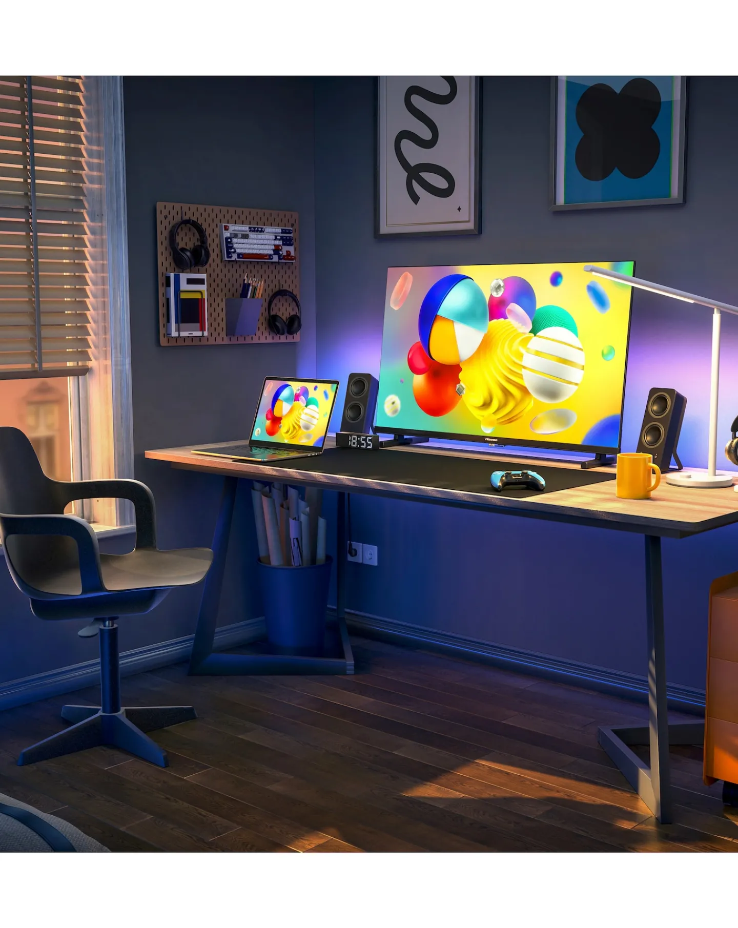 Hisense 32in 32A5NQTUK Smart Full HD HDR QLED Freeview TV