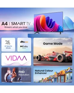 Hisense 40in 40A4NTUK Smart Full HD LED Freeview TV