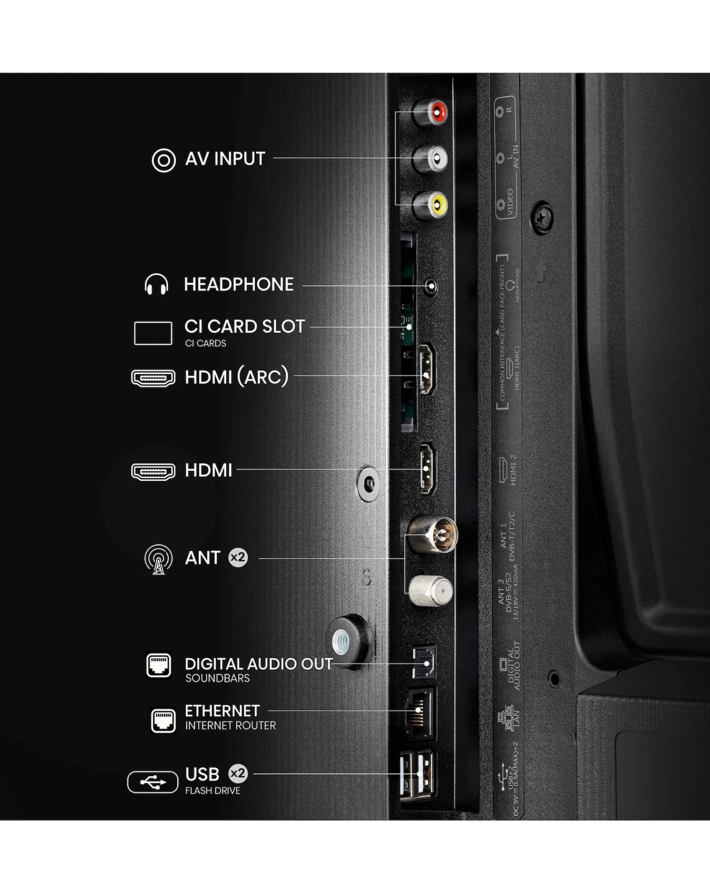 Hisense 32in 32A4NTUK Smart Full HD LED Freeview TV