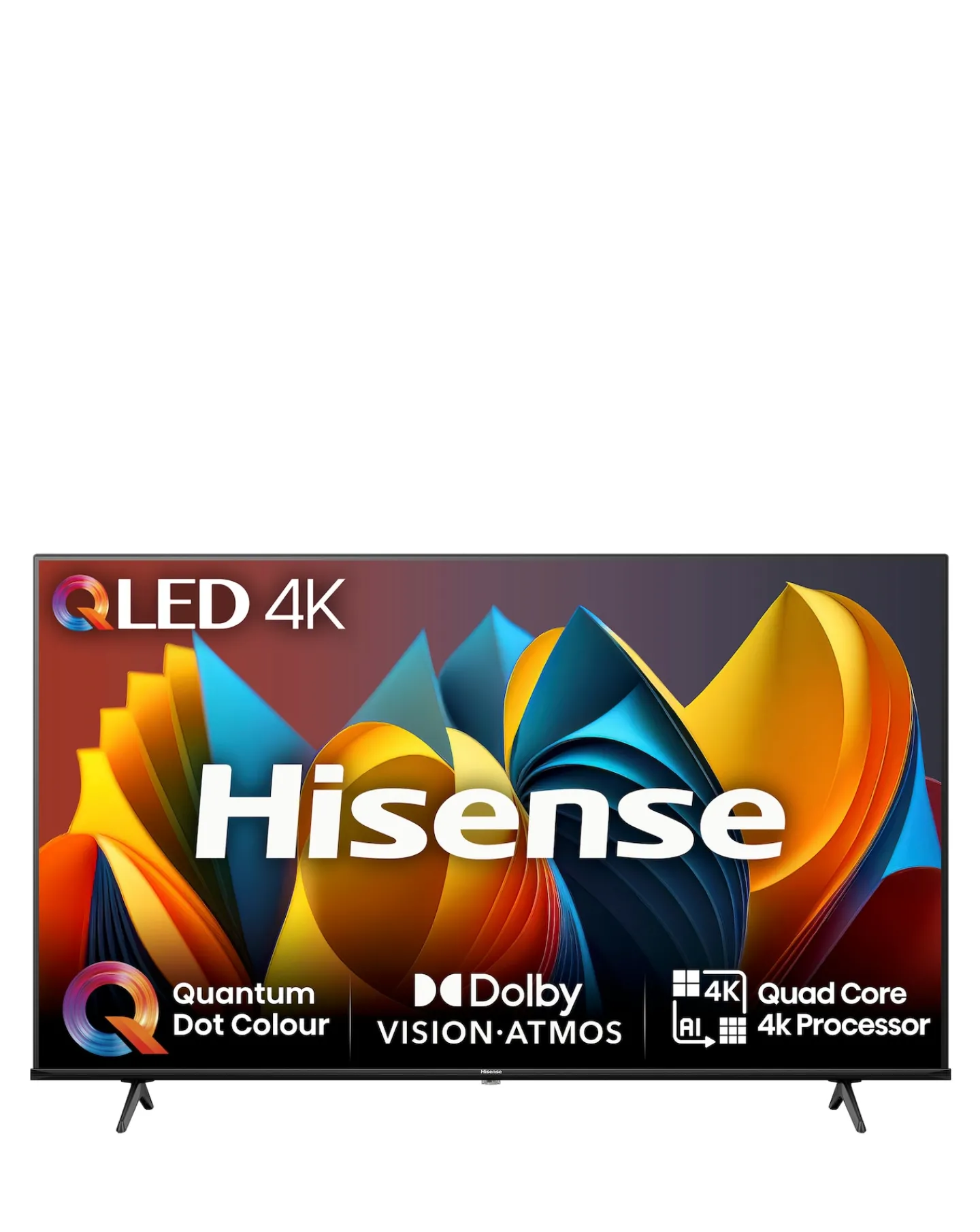 Hisense 50in 50E7NQTUK Smart 4K UHD HDR QLED TV with Amazon Alexa