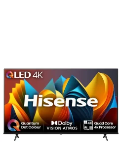 Hisense 43in 43E7NQTUK Smart 4K UHD HDR QLED TV with Amazon Alexa
