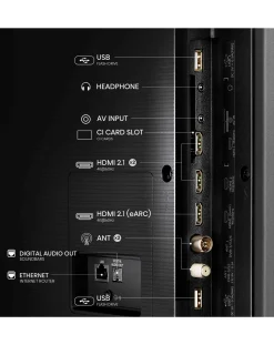 Hisense 55in 55U6NQTUK Smart 4K UHD HDR Mini-LED TV with Amazon Alexa