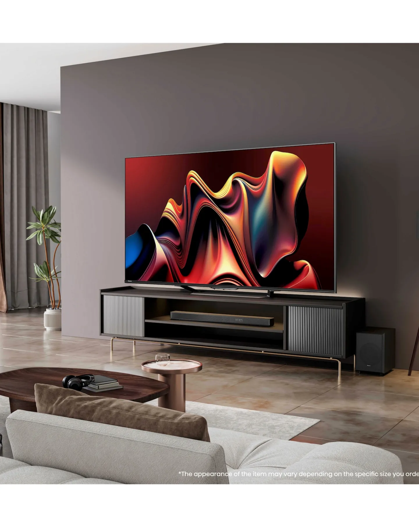 Hisense 65in 65U7NQTUK Smart 4K UHD HDR Mini-LED TV with Amazon Alexa