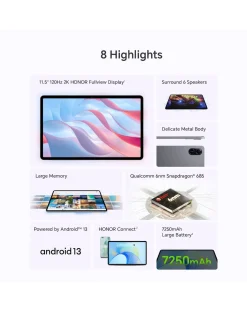 Honor Pad X9 11.5in 4GB 128GB Tablet - Space Grey