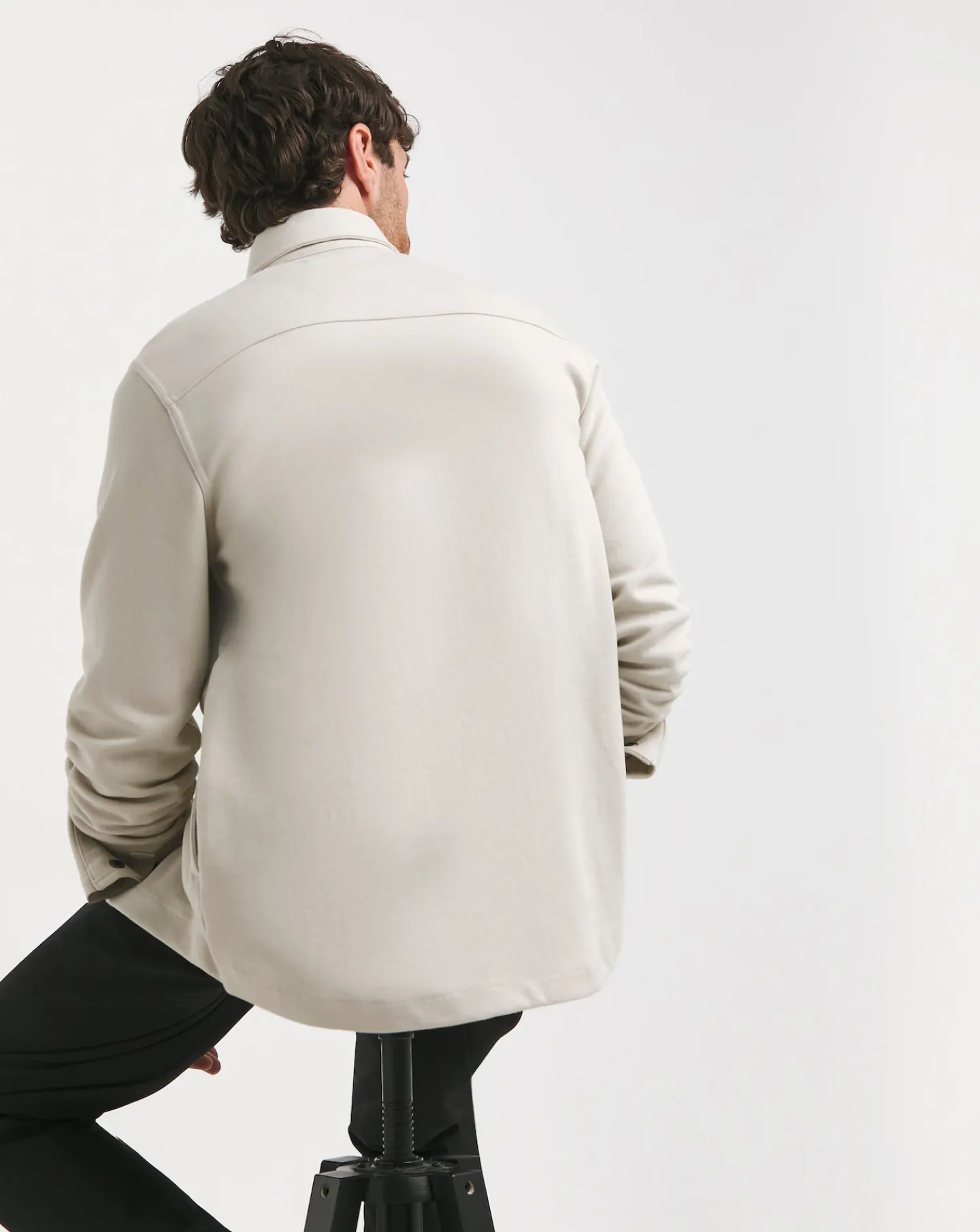 Jacamo Interlock Button Shacket Reg