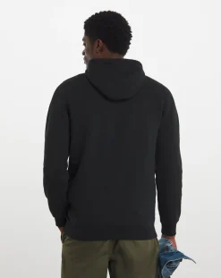 Jacamo Half Zip Hooded Sweat Reg