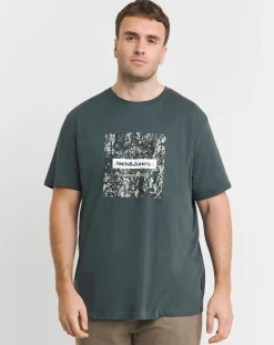 JACK & JONES Jack & Jones Alpha Front Print T-Shirt