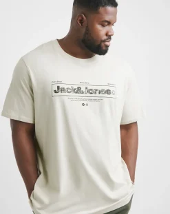 JACK & JONES Jack & Jones Alpha Front Print T-Shirt