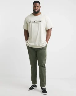 JACK & JONES Jack & Jones Alpha Front Print T-Shirt
