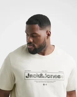 JACK & JONES Jack & Jones Alpha Front Print T-Shirt