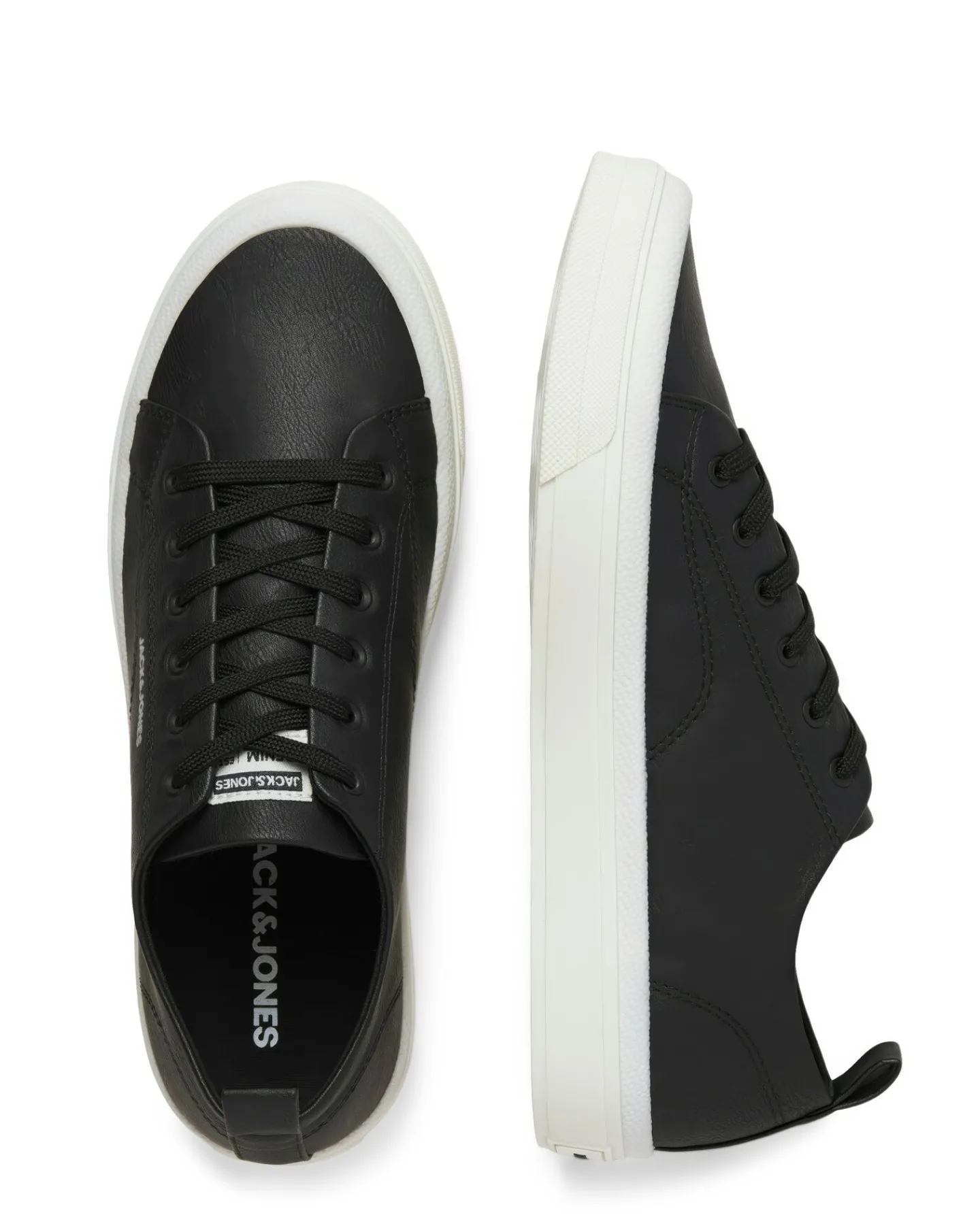 JACK & JONES Jack & Jones Bayswater Faux Leather Trainers