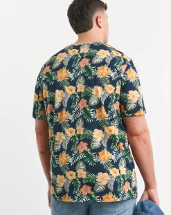 JACK & JONES Jack & Jones Chill All Over Print Crew Neck