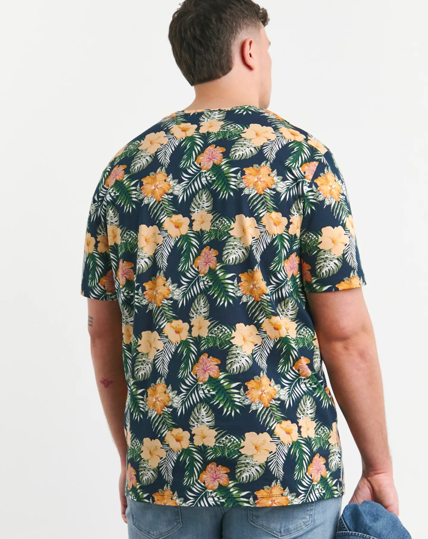 JACK & JONES Jack & Jones Chill All Over Print Crew Neck