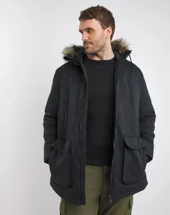 JACK & JONES Jack & Jones Construct Faux Fur Parka