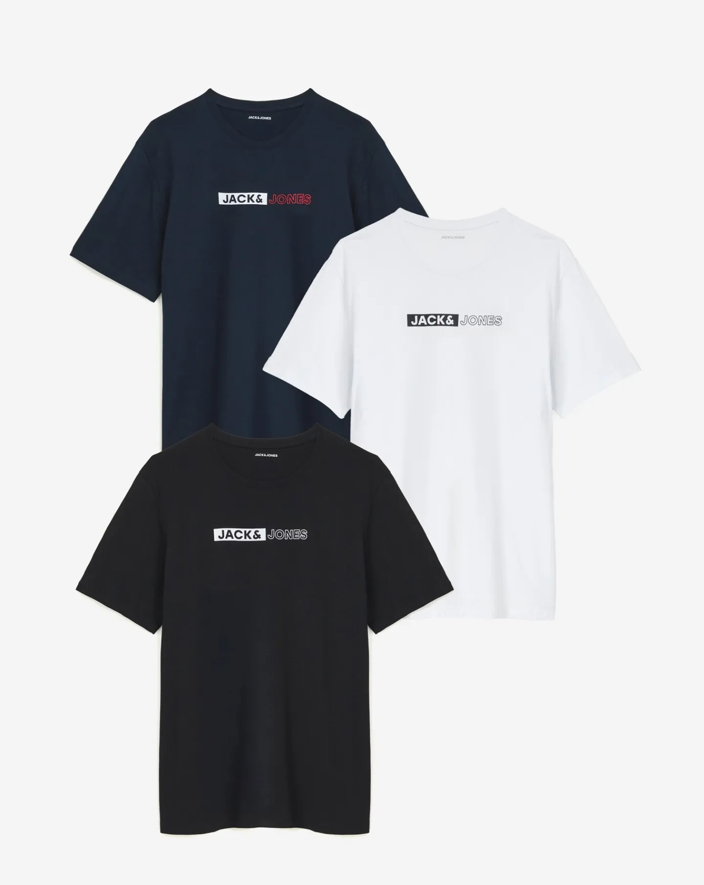 JACK & JONES Jack & Jones Corp Play 3 Pack T-Shirt