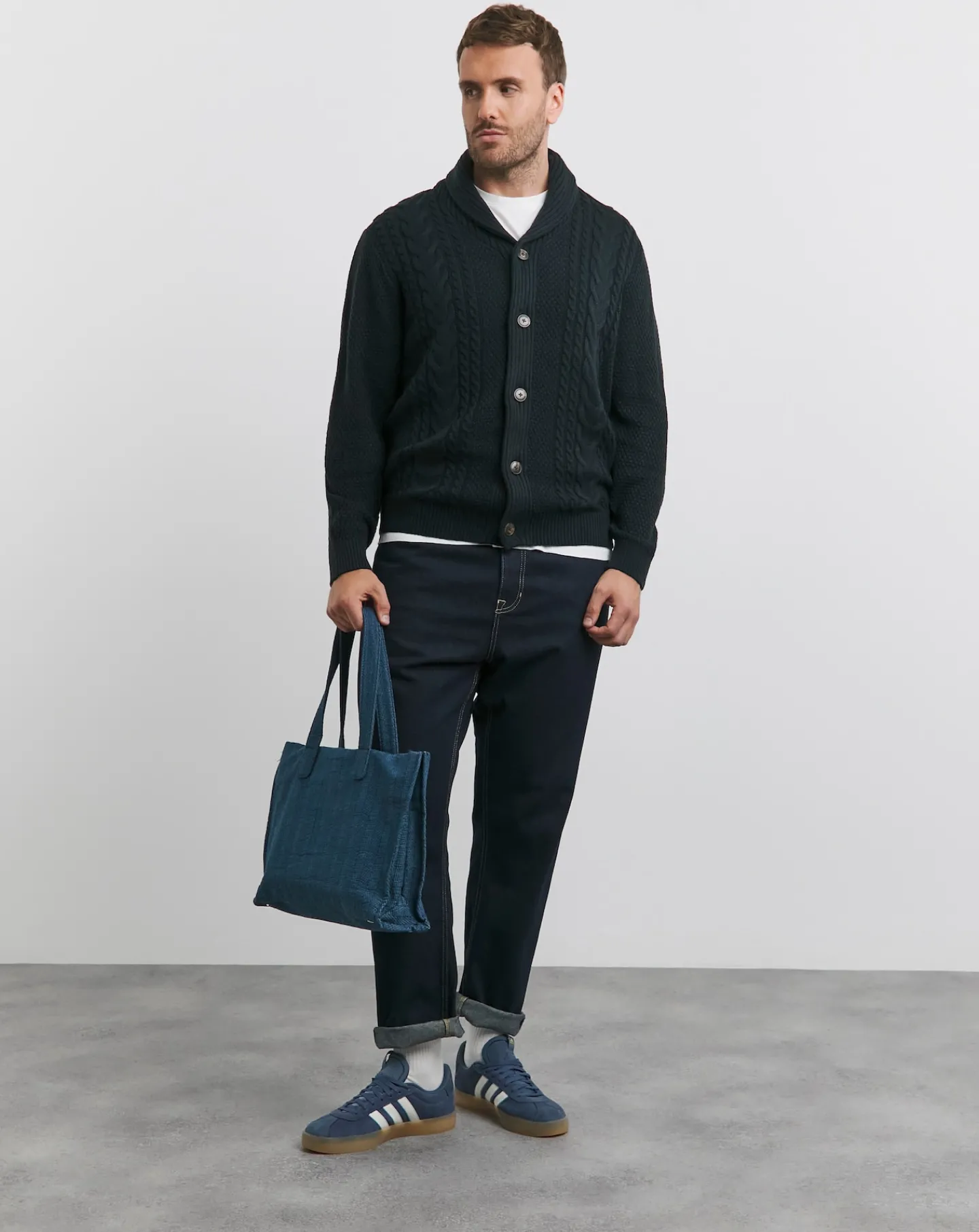 JACK & JONES Jack & Jones Craig Knit Shawl Cardigan