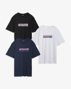 JACK & JONES Jack & Jones Cyber 3 Pack T-Shirt