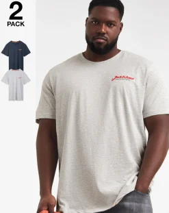JACK & JONES Jack & Jones Erik 2 Pack T-Shirt