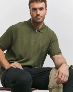 JACK & JONES Jack & Jones Johnny Quarter Zip Polo