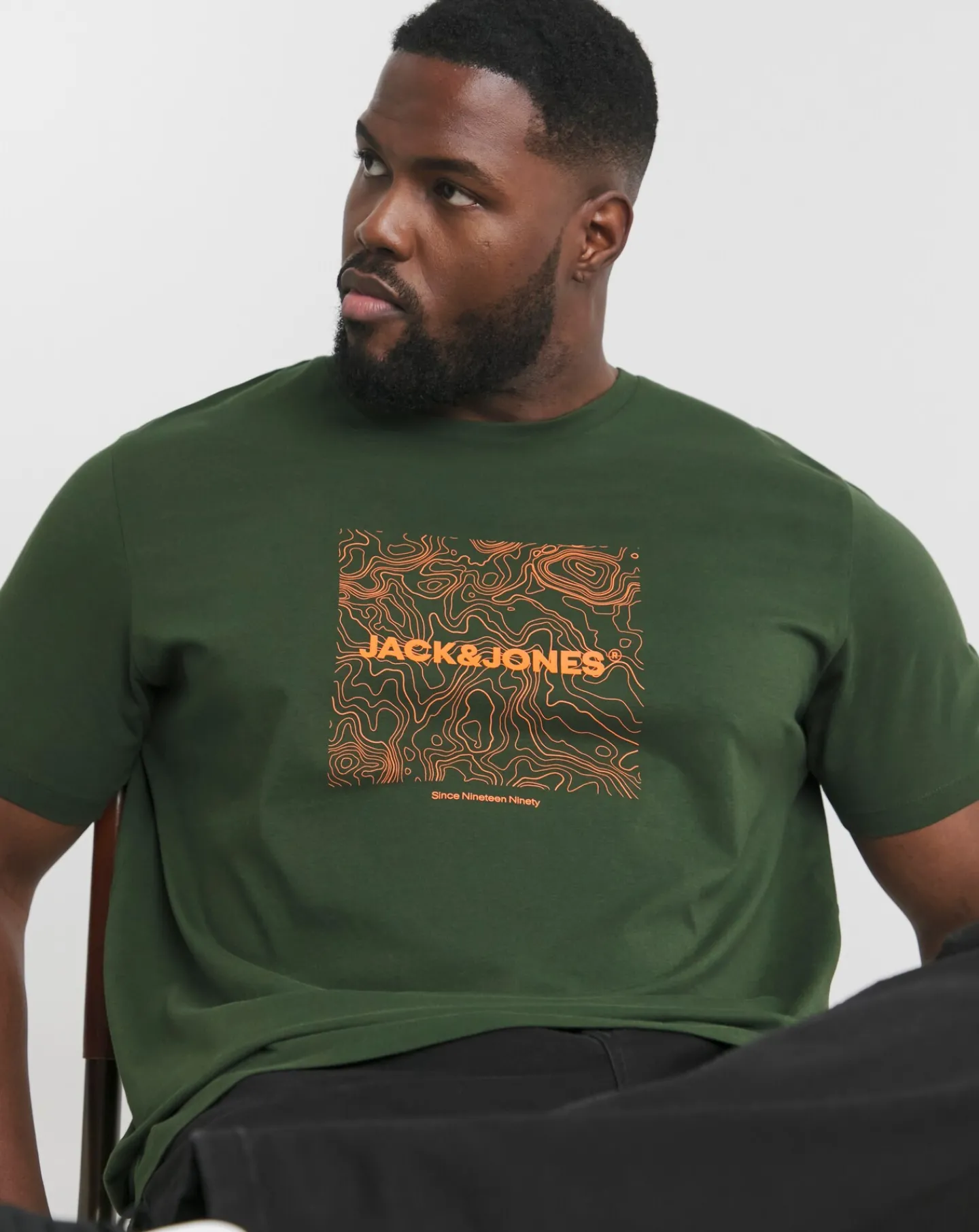 JACK & JONES Jack & Jones Liner Crew Neck T-Shirt