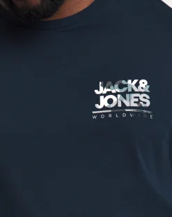 JACK & JONES Jack & Jones Luke Small Print T-Shirt