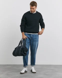 JACK & JONES Jack & Jones Pannel Knit Crew Neck Jumper