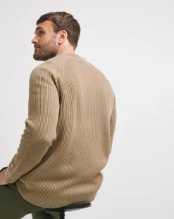 JACK & JONES Jack & Jones Pannel Knit Half Zip Jumper