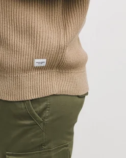 JACK & JONES Jack & Jones Pannel Knit Half Zip Jumper