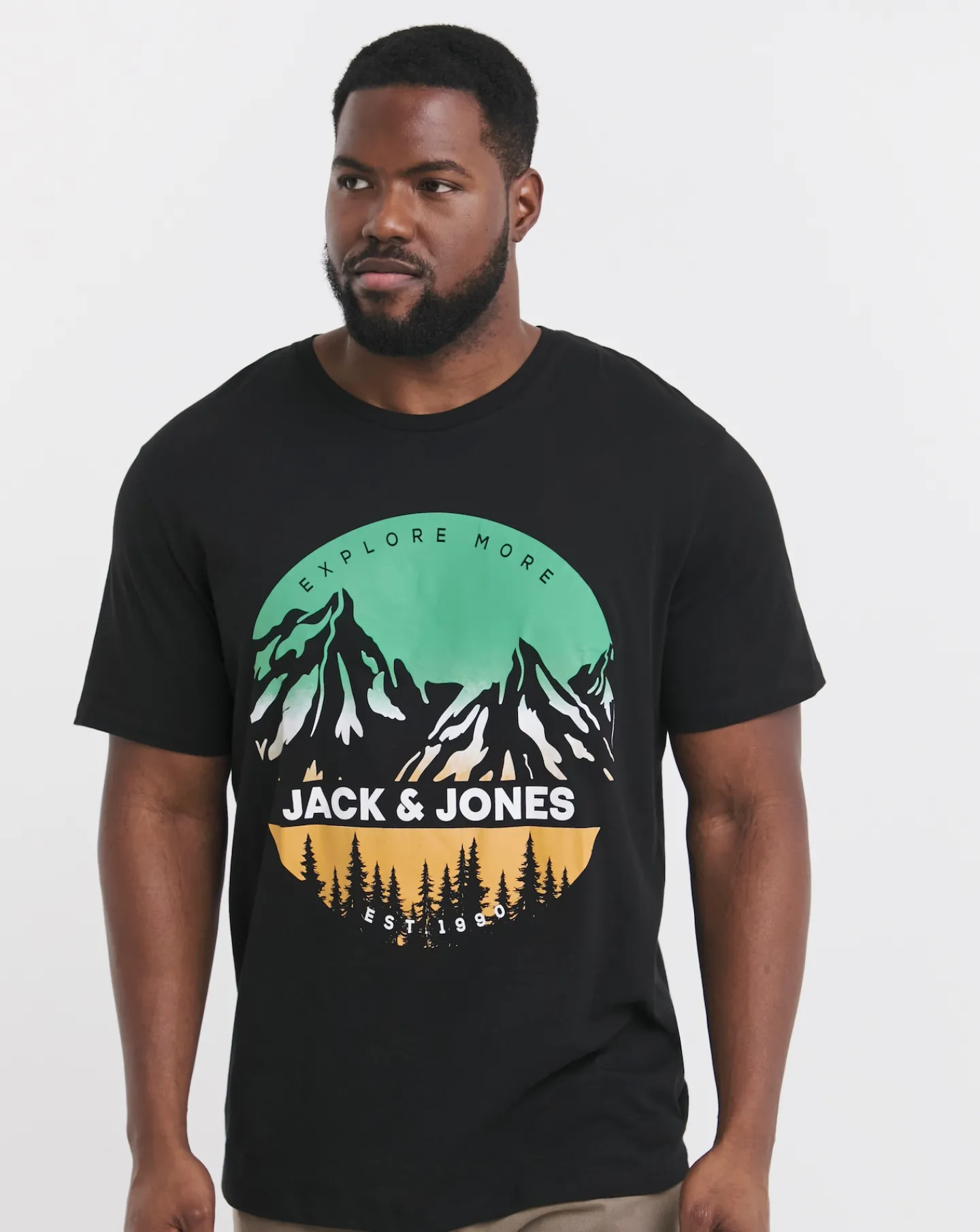 JACK & JONES Jack & Jones Peak Short Sleeve Crew Neck T-Shirt