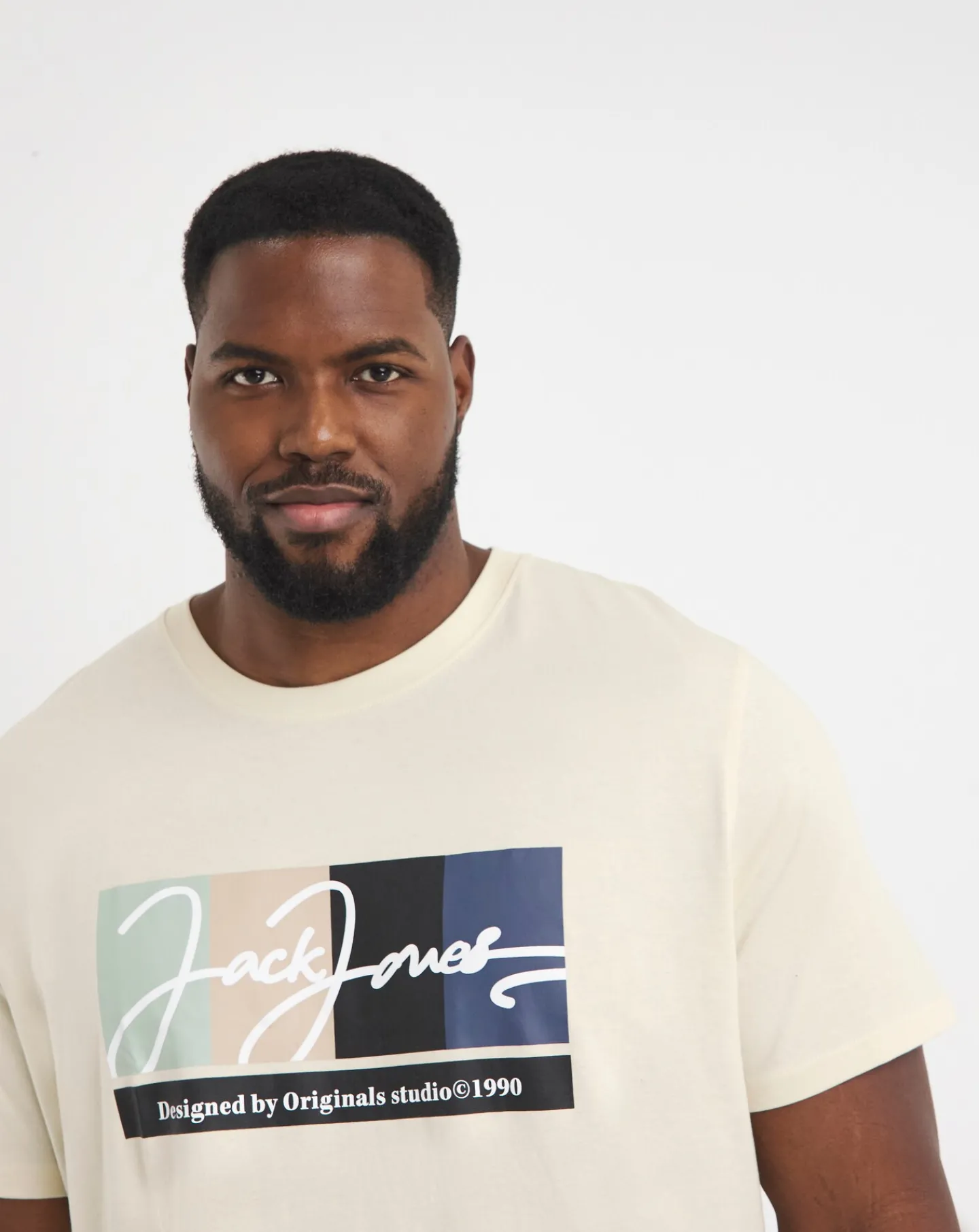 JACK & JONES Jack & Jones Portland Block Branding Tee