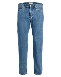 JACK & JONES Jack & Jones Slim Tapered Fit Glenn Jeans in Mid Wash