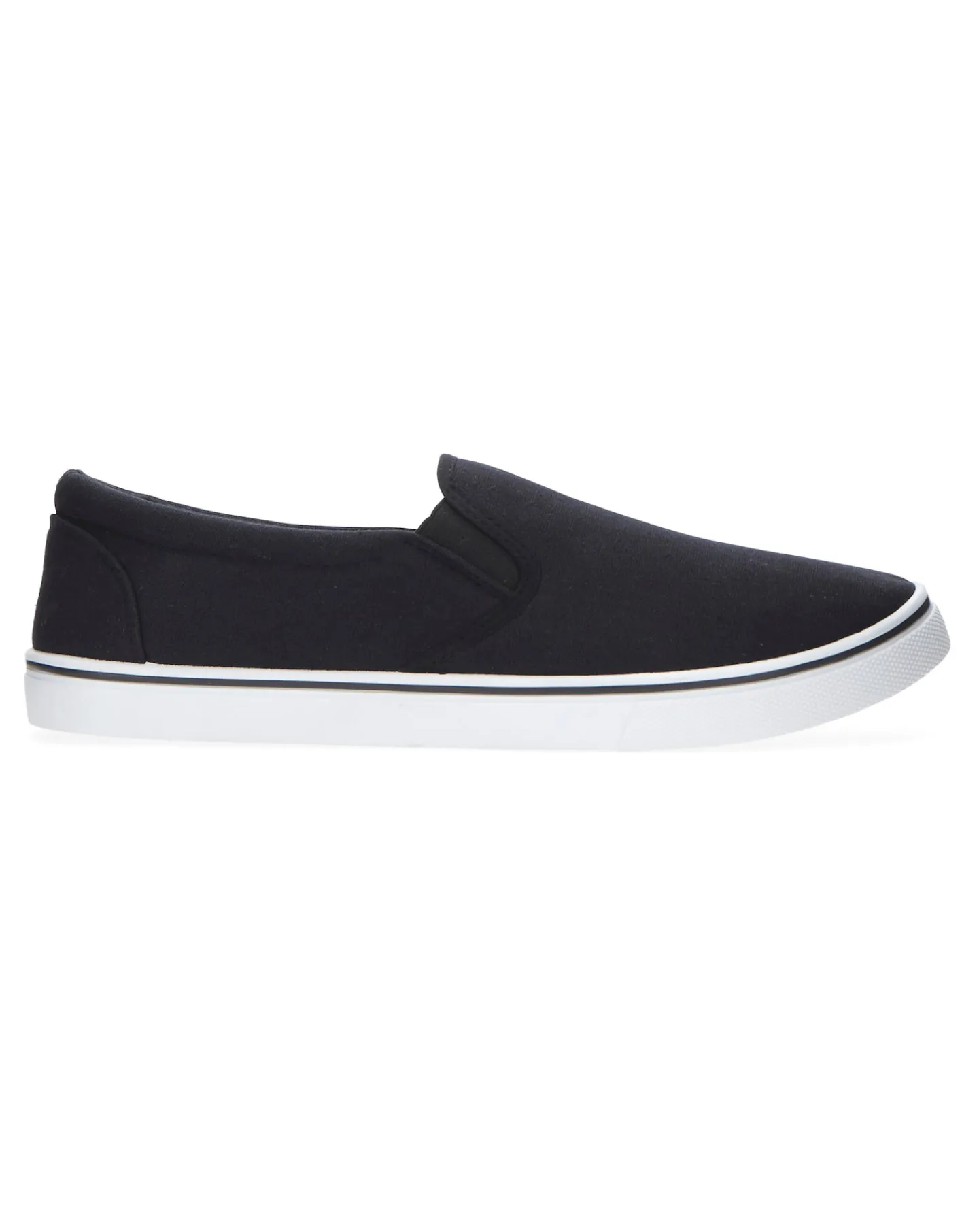 Jacamo Jack Slip On Canvas Pump Wide Fit