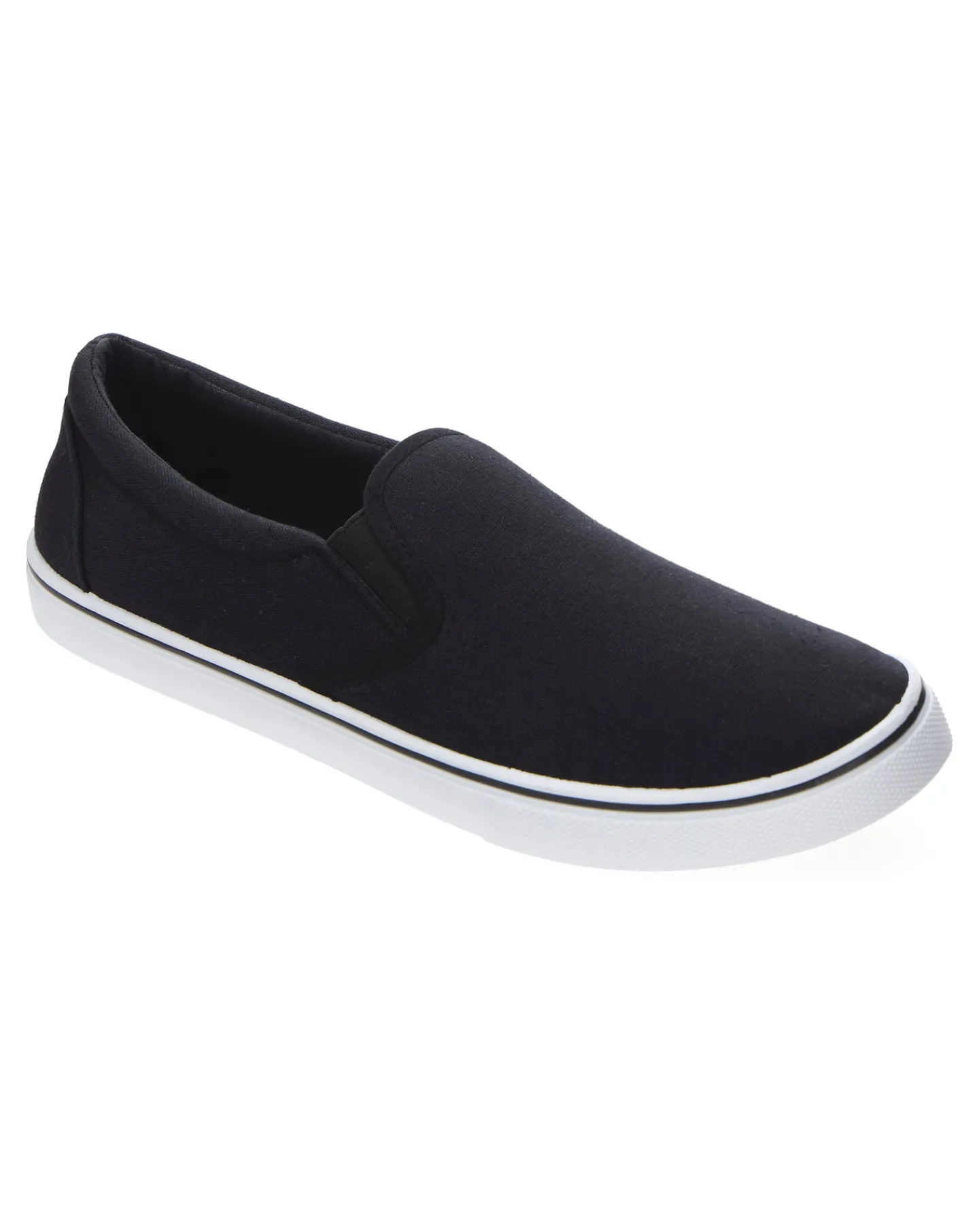 Jacamo Jack Slip On Canvas Pump Wide Fit