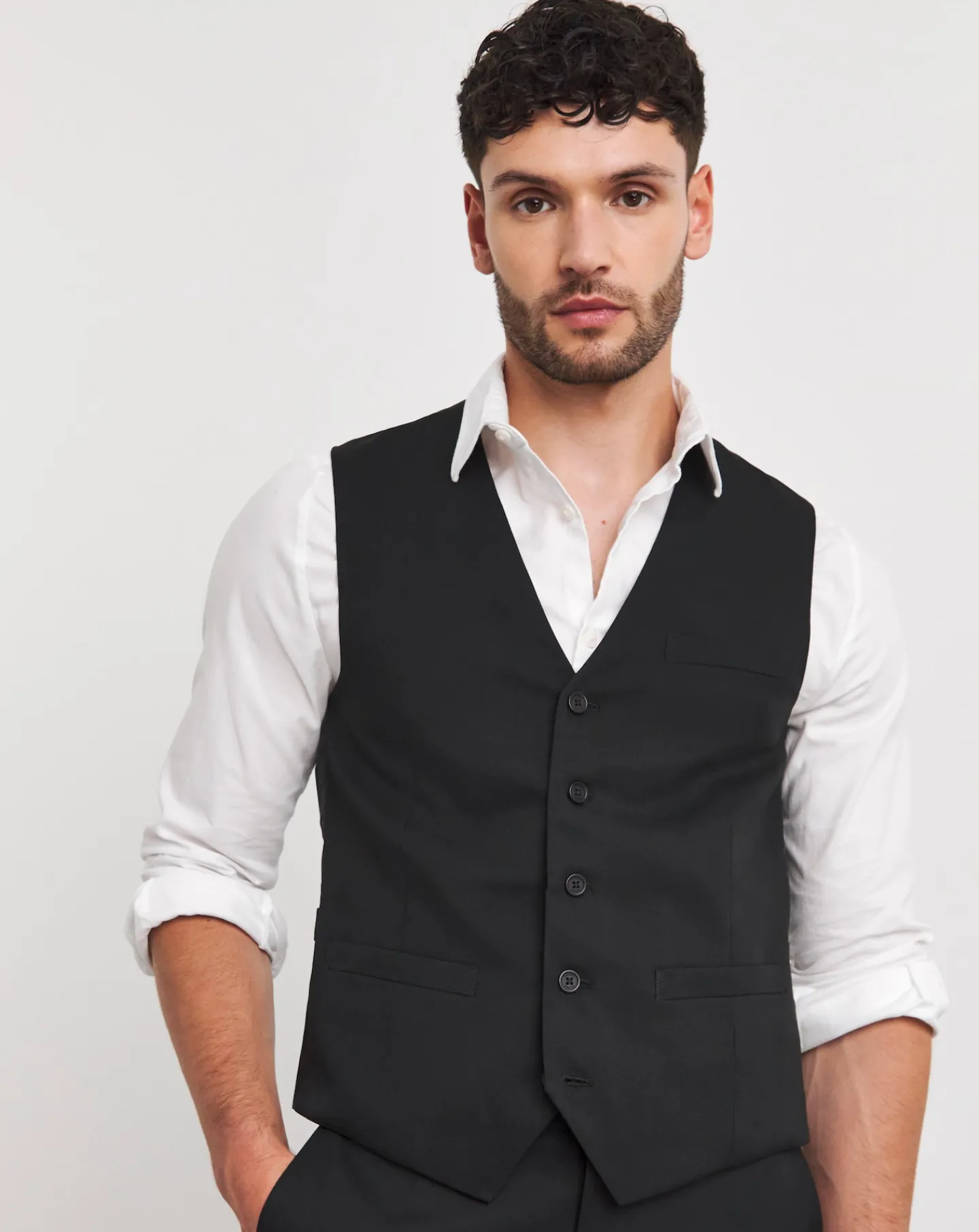 Jacamo James Regular Fit Essential Waistcoat
