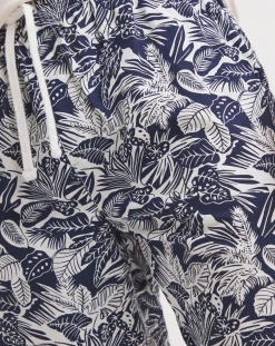 Jacamo Jersey Tee and Woven Shorts Leaf Pyjama Set