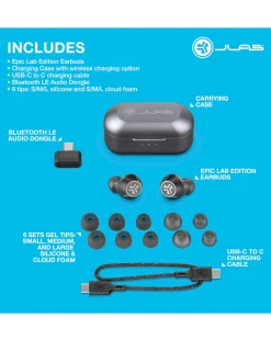 Jlab Epic Lab Edition True Wireless Earbuds -