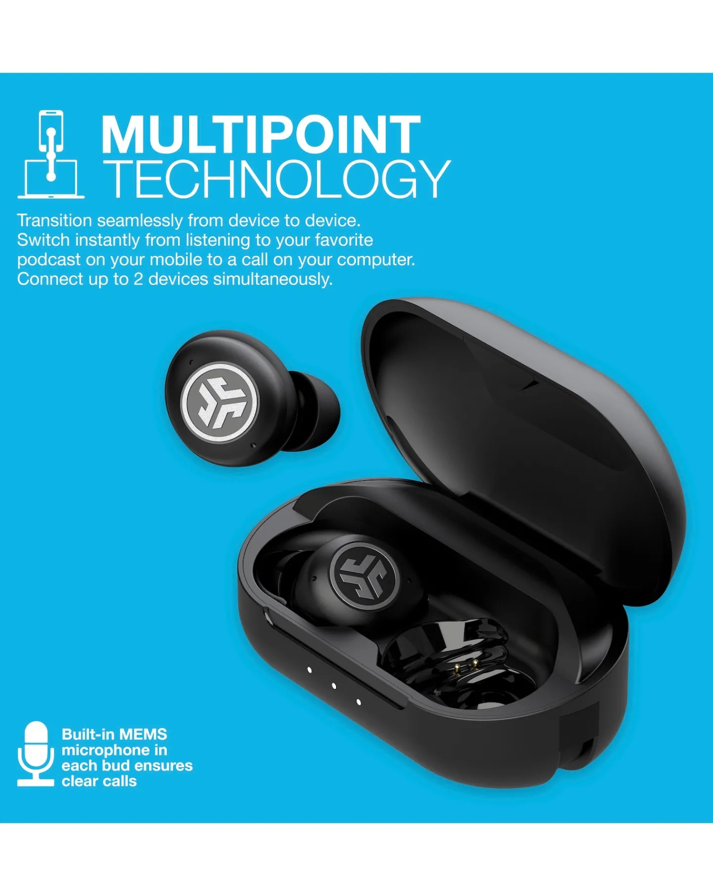 Jlab JBuds Air Pro True Wireless Earbuds -