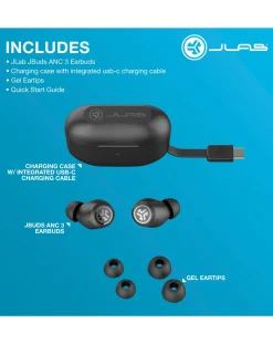 Jlab JBuds ANC True Wireless Earbuds -
