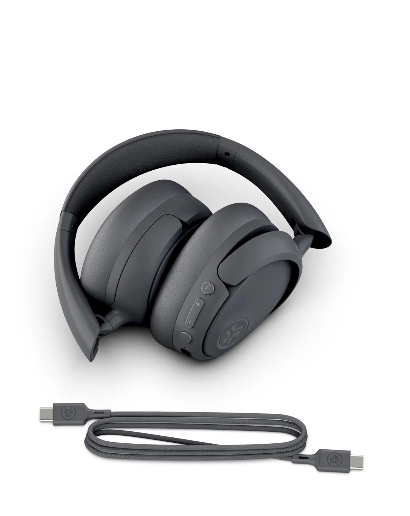 Jlab JBuds Lux Active Noise Cancelling Over-Ear Headphones - Graphite