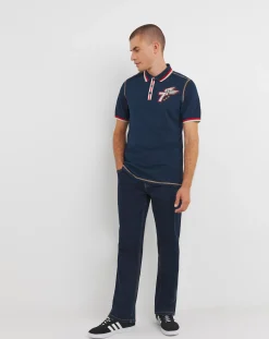 Joe Browns Badged Long Length Polo