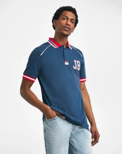 Joe Browns Badged Polo Shirt Long Length