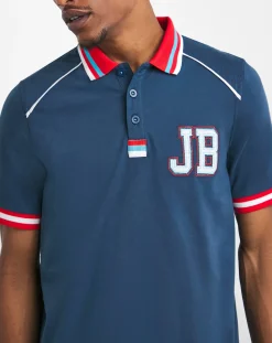 Joe Browns Badged Polo Shirt Long Length
