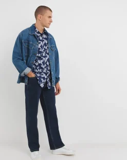 Joe Browns Cool In Floral Shirt Long Length