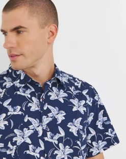 Joe Browns Cool In Floral Shirt Long Length