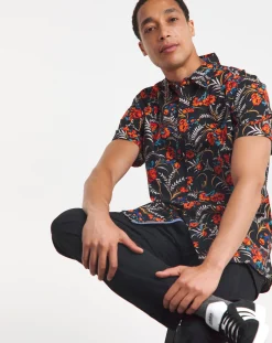 Joe Browns Fiery Fun Floral Shirt Long Length
